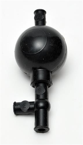 13681102B | Pipet Filler Silicone Black